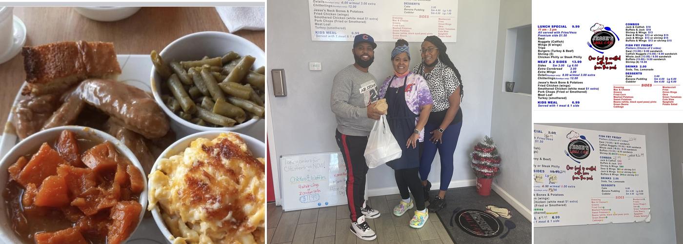 Jesse's Soul Cafe Menu