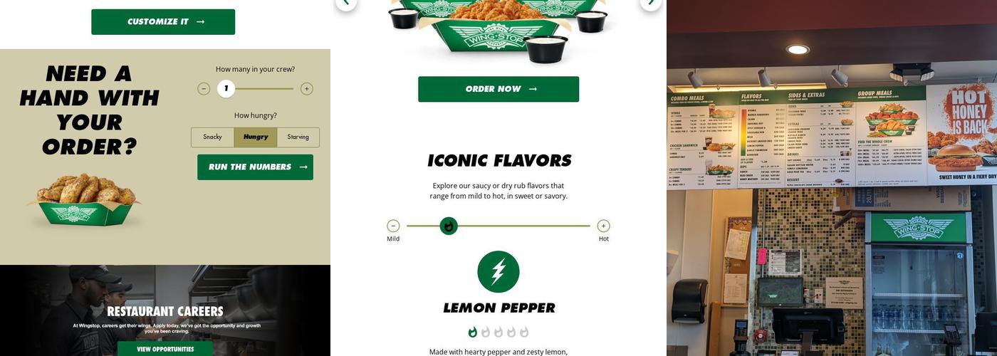 Wingstop Menu