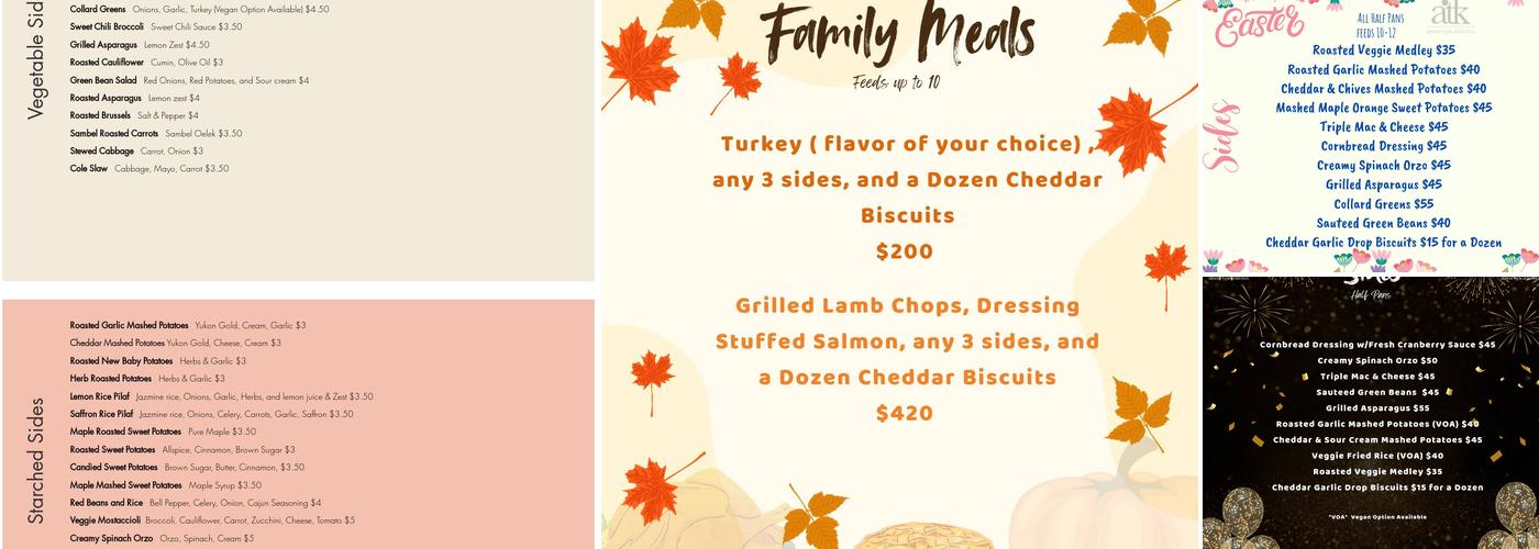 Almost Typical kitchen Menu