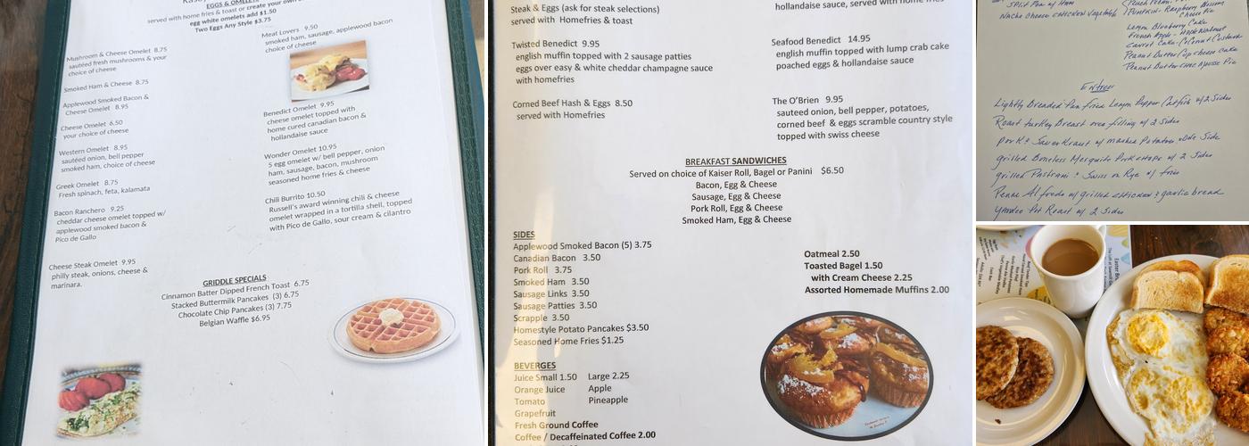 Kasey Lynn’s on Broadway Menu