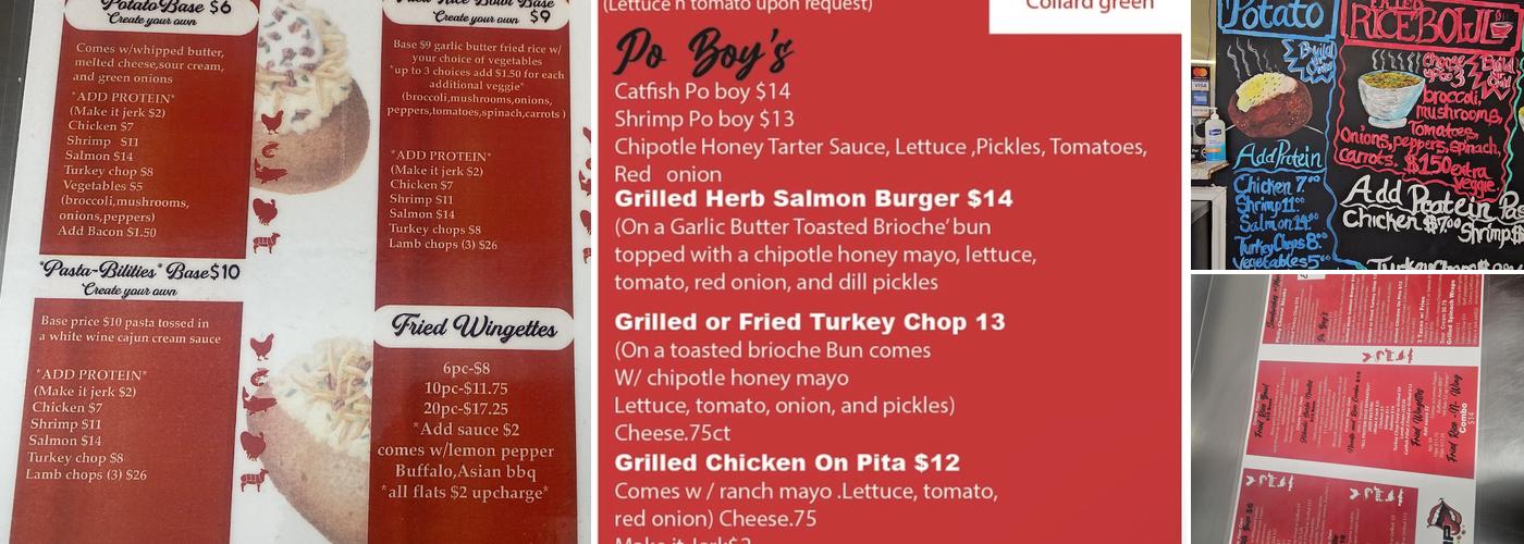 Burp Restaurant and Catering Menu