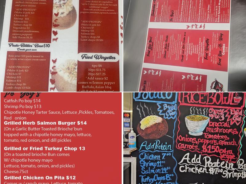 Burp Restaurant and Catering Menu