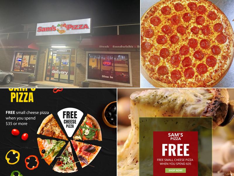 Sam's Pizza 144 Rodman St, Fall River
