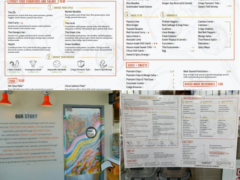 Grainmaker Menu