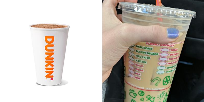 Dunkin' Menu