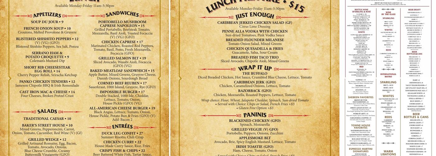 IdleWild Menu