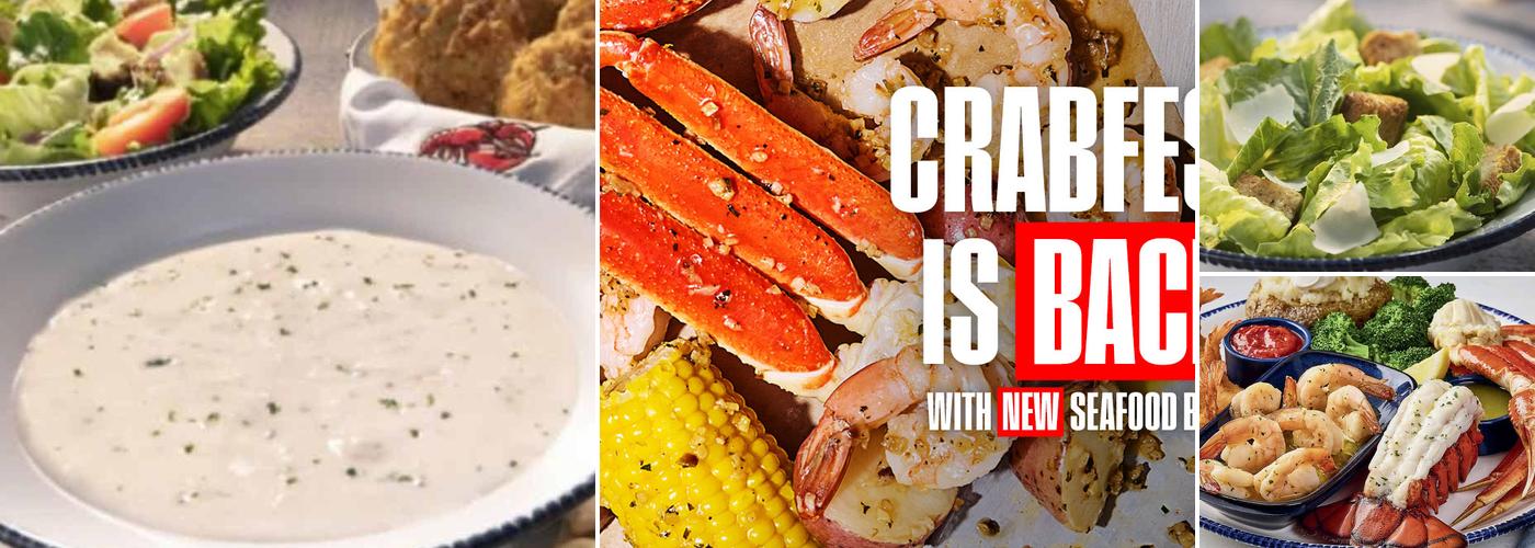 Red Lobster Menu