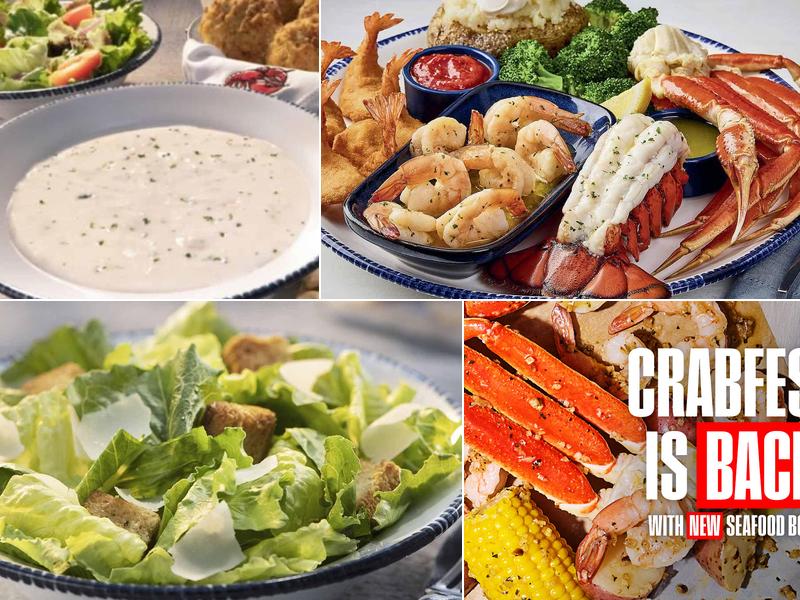 Red Lobster Menu