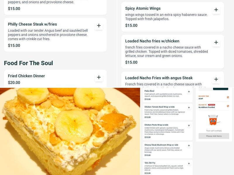 QUEEN K's KITCHEN Menu