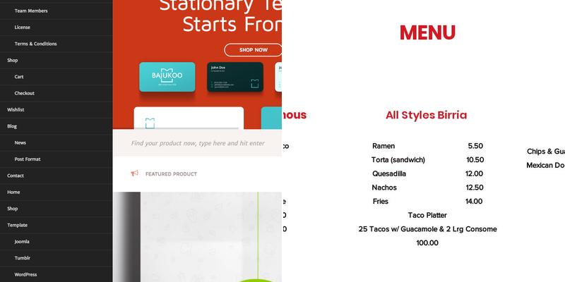 La Birriamania LLC Menu