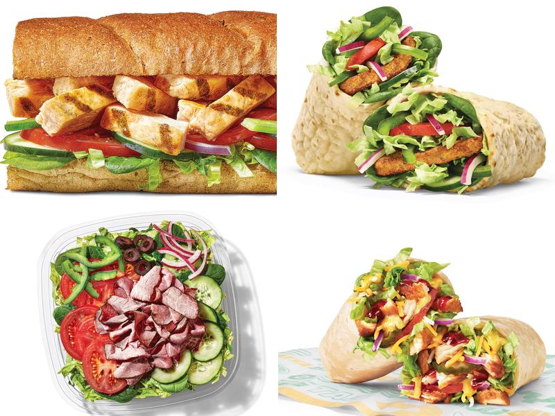 Subway Menu