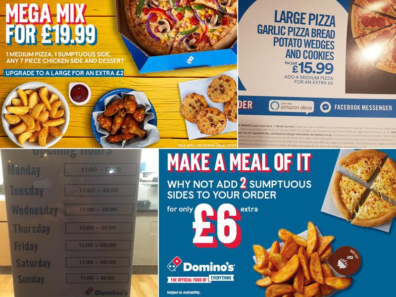 Domino's Pizza - East Grinstead Menu