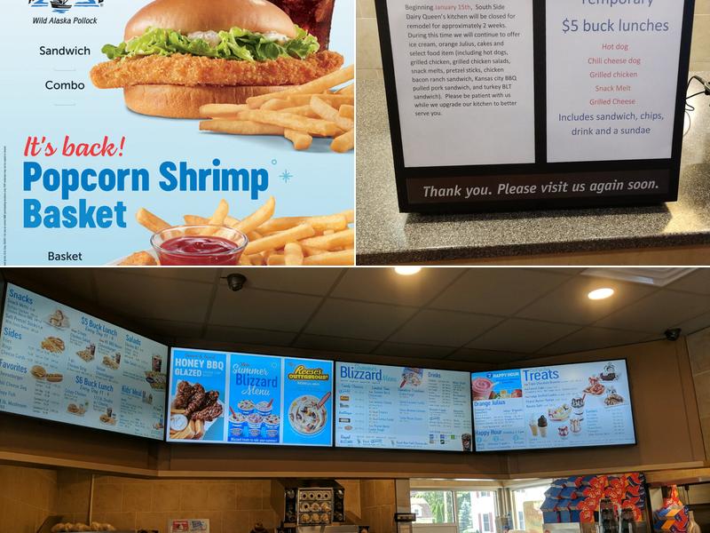 Dairy Queen Grill & Chill Menu
