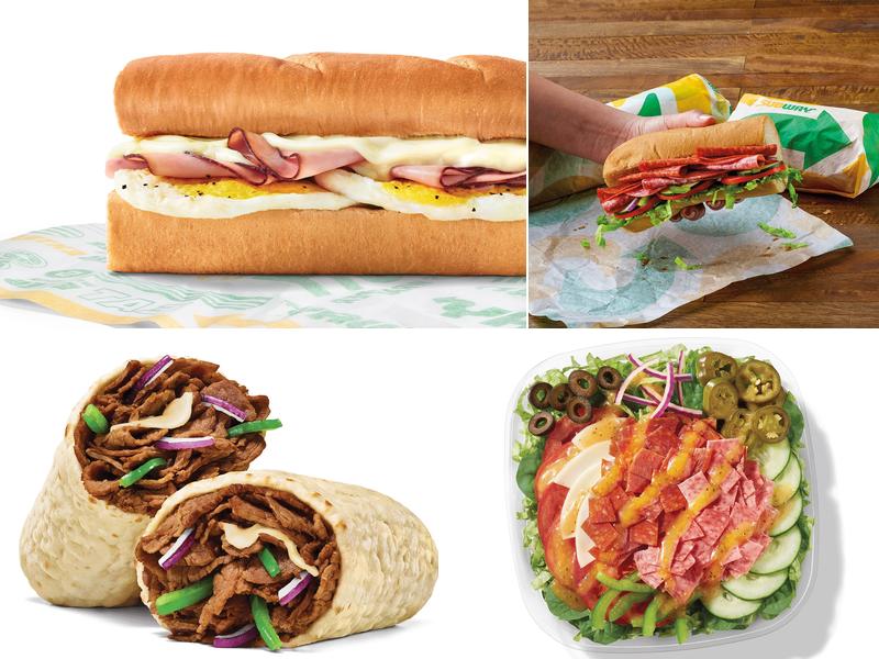 Subway Menu