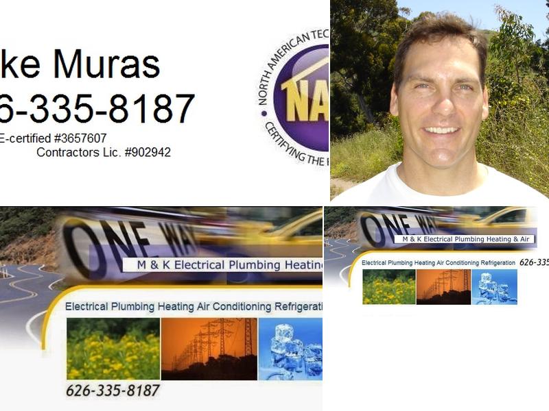 M & K Electrical & Plumbing Heating & Air Conditioning