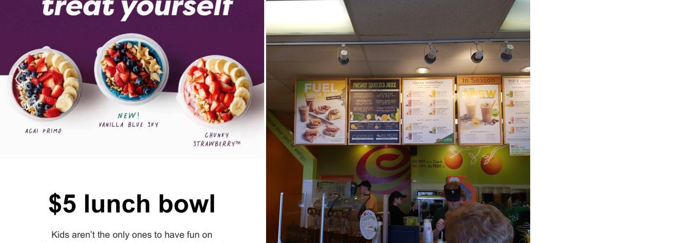 Jamba Menu