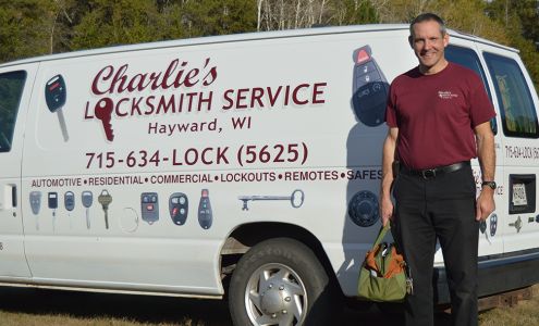 Charlie's Locksmith Service 16291 Woodridge Ln, Hayward Wisconsin 54843