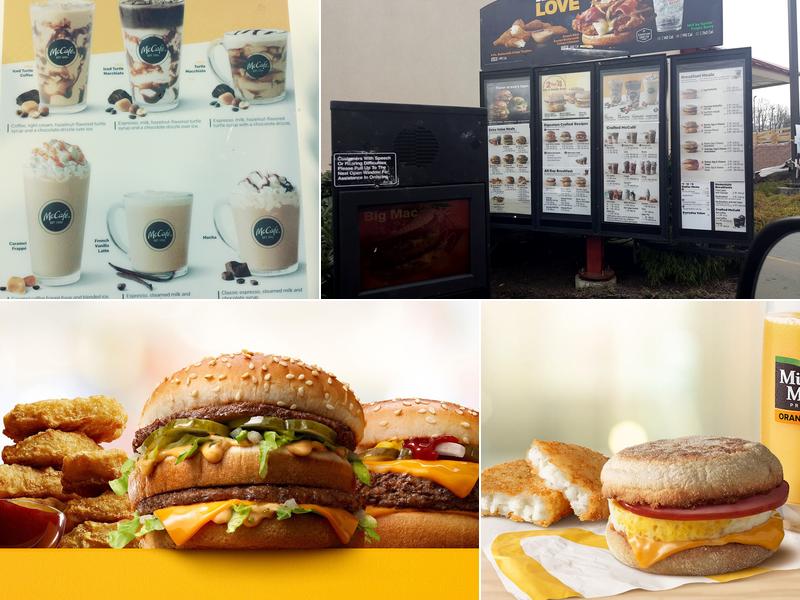 McDonald's Menu