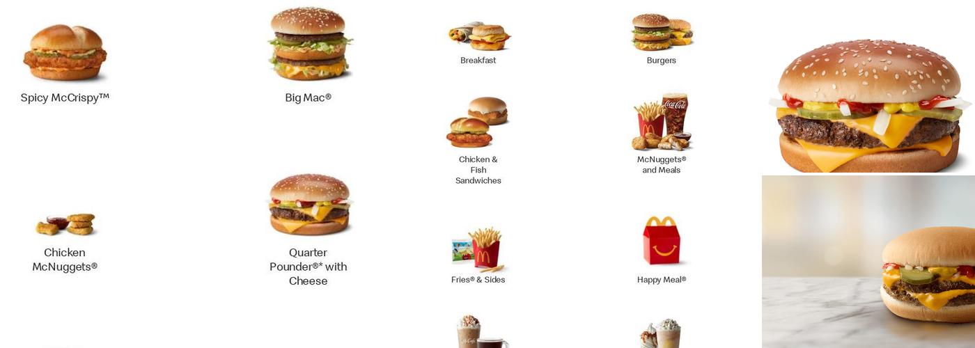 McDonald's Menu