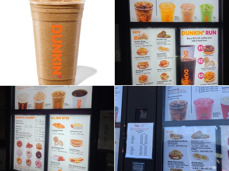 Dunkin' Menu