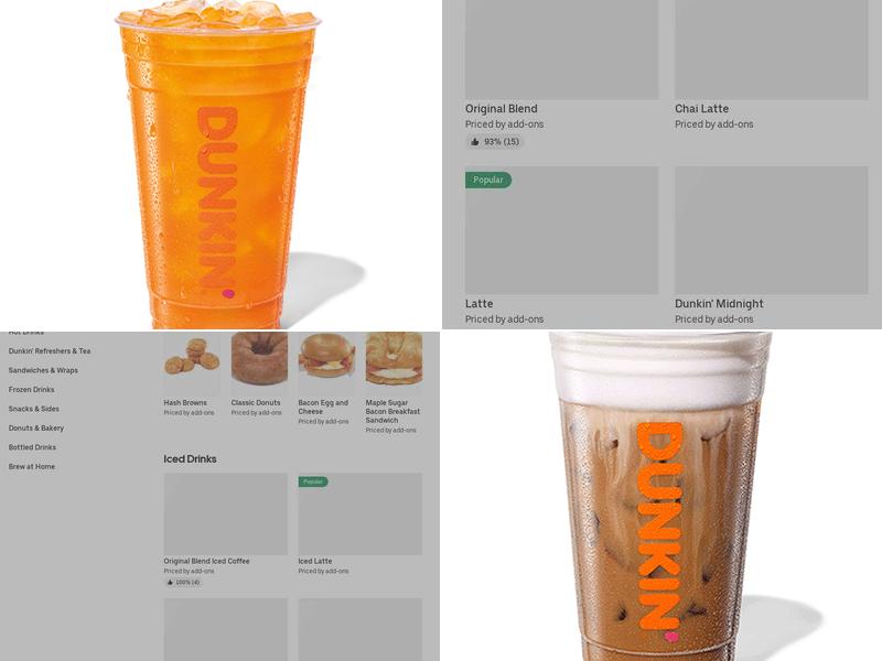 Dunkin' Menu