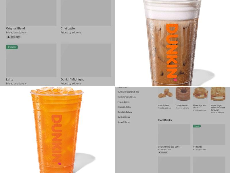 Dunkin' Menu