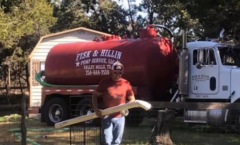 Chris Hillin Pumping Service, LLC 602 S 1st St, Valley Mills Texas 76689