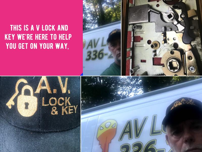 A V Lock & Key