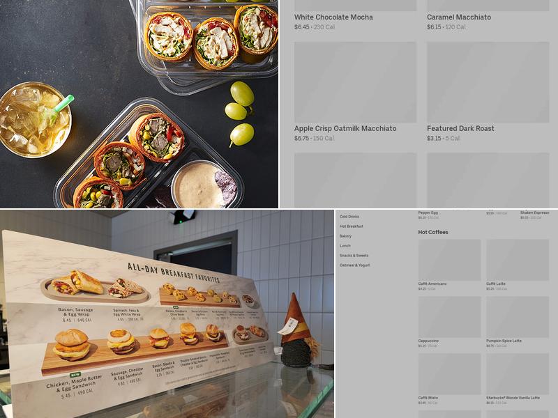 Starbucks Menu