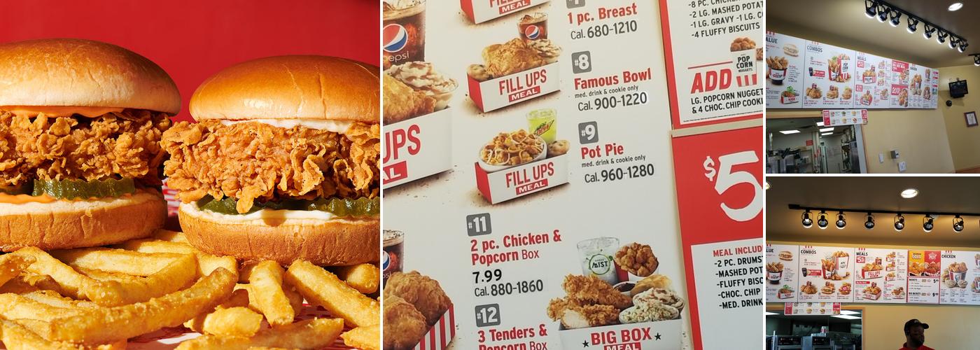 KFC Menu