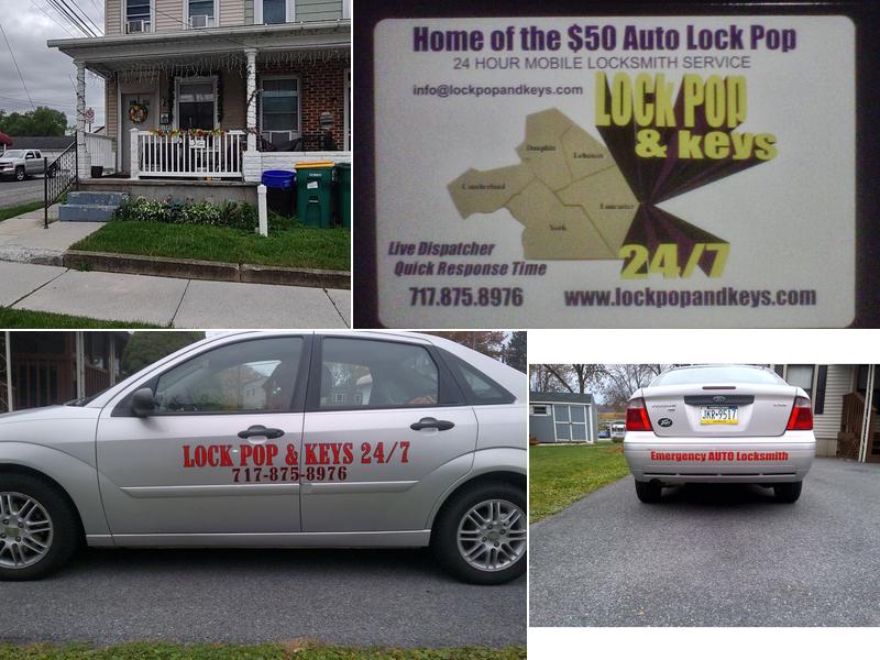 Lock Pop & Keys 24/7 LLC of Harrisburg