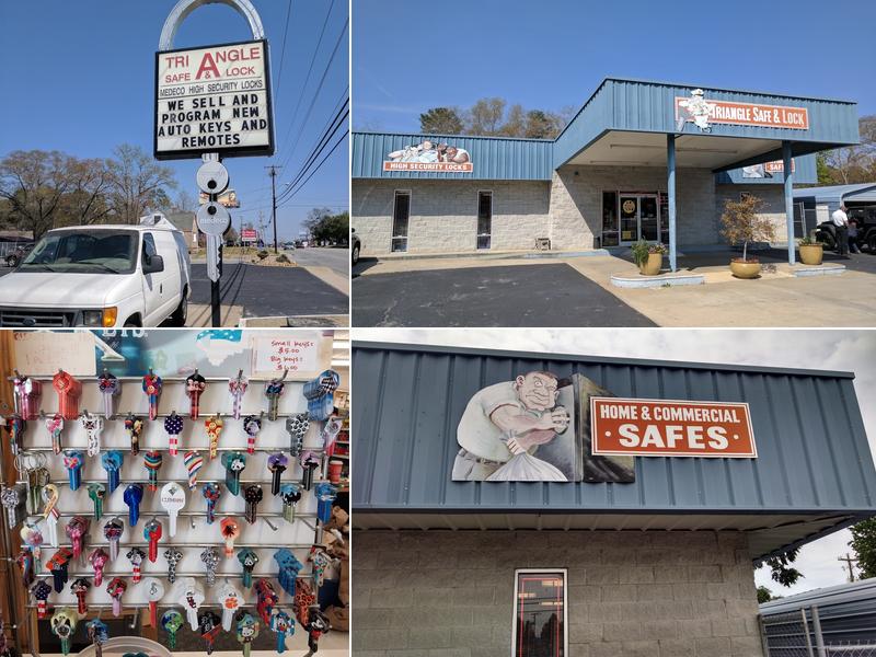 Triangle Safe & Lock