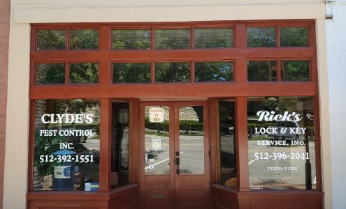 Rick's Lock & Key Service 114 E San Antonio St, San Marcos Texas 78666