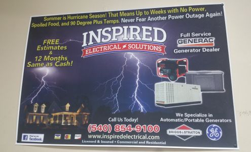 Inspired Electrical Solutions Inc. 31330A Constitution Hwy, Locust Grove Virginia 22508