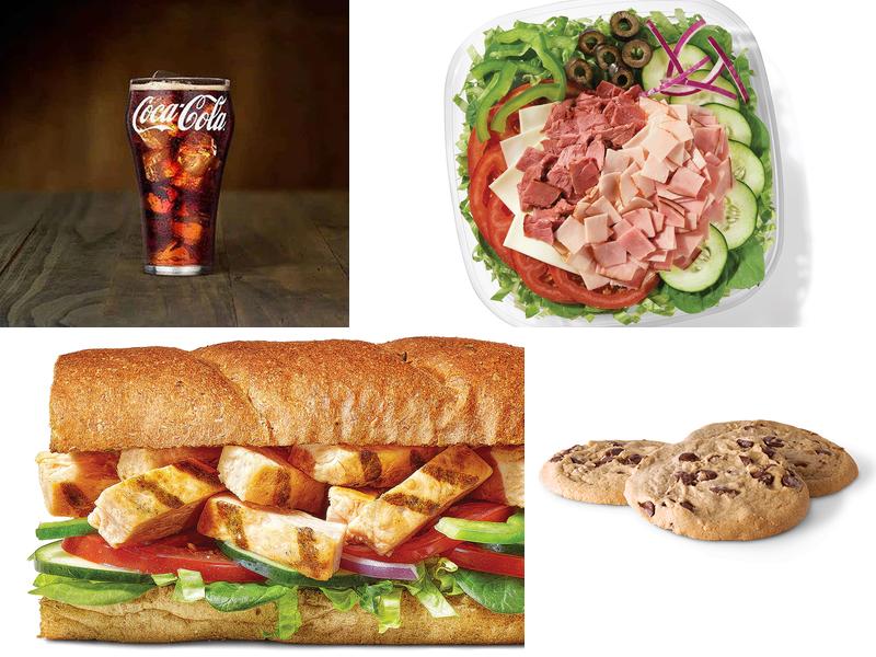 Subway Menu