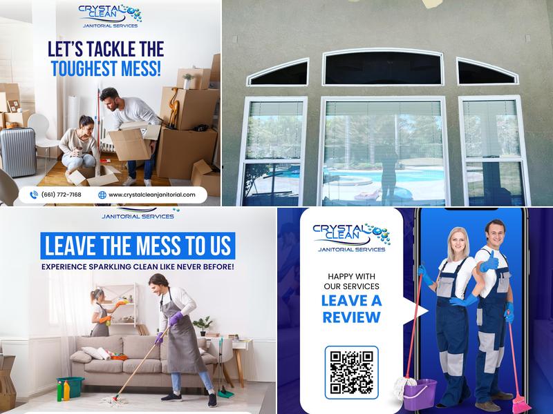 Crystal clean housekeeping and janitorial services