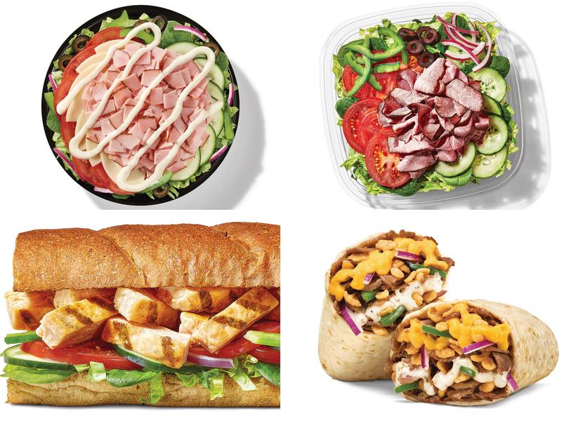 Subway Menu