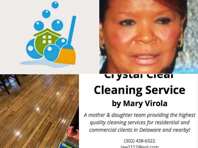 Crystal Clear Cleaning Service by Mary Virola