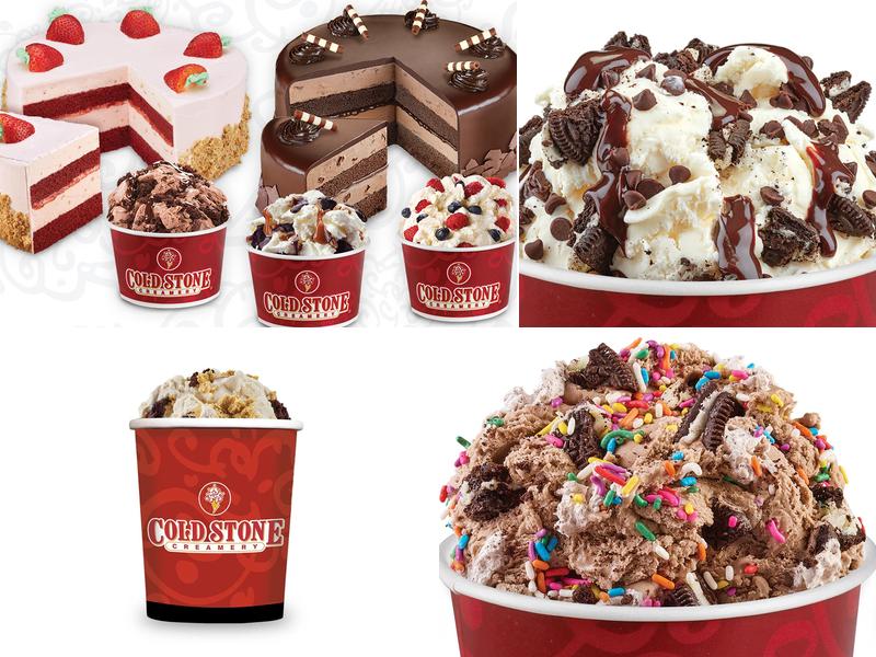 Cold Stone Creamery Menu