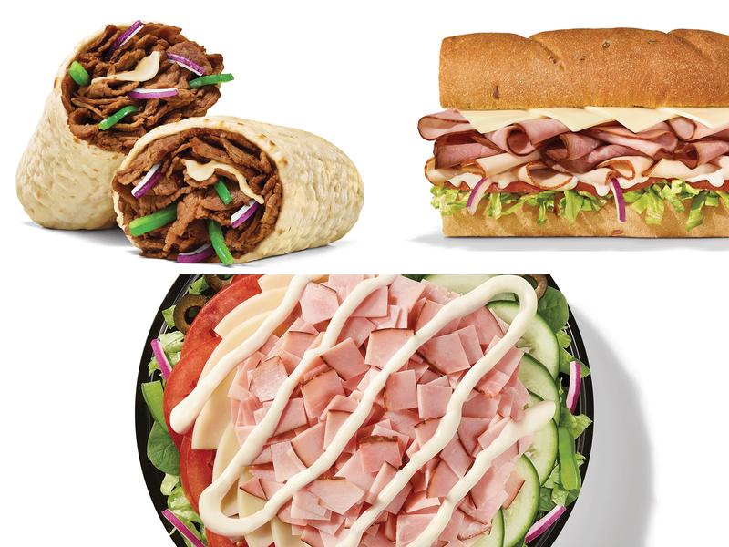 Subway Menu