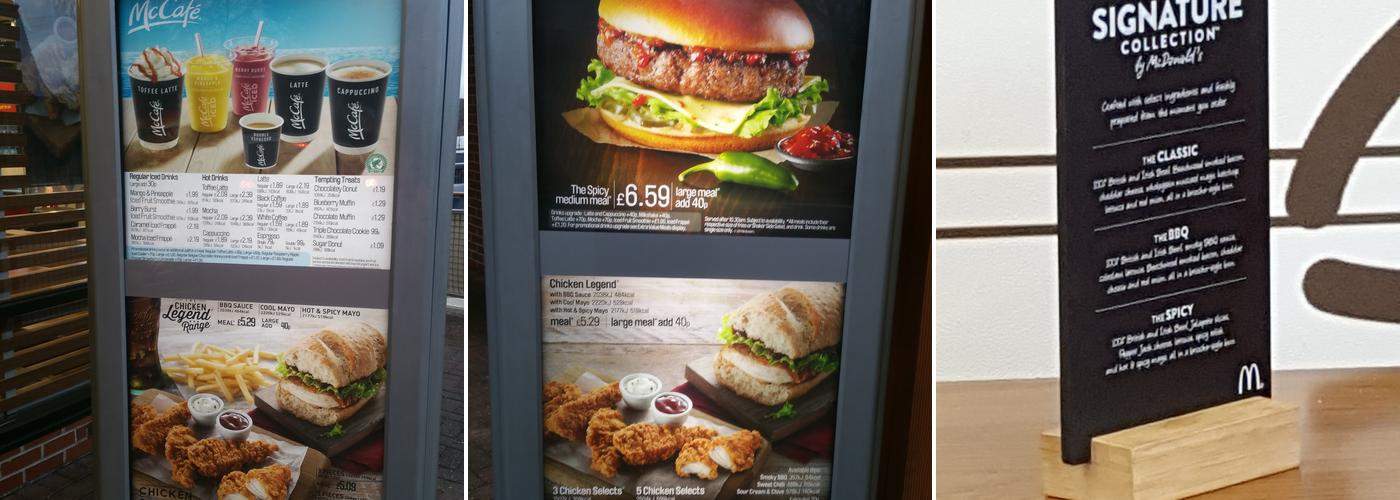 McDonald's Menu