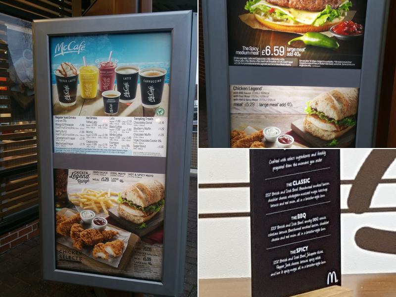 McDonald's Menu