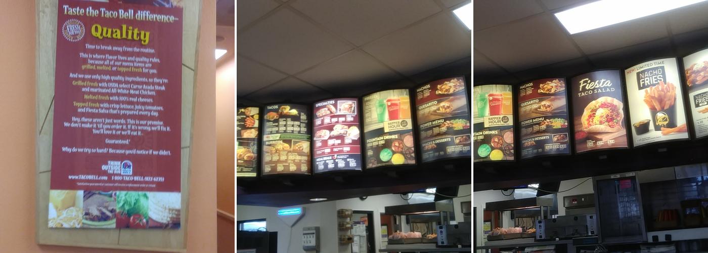 Taco Bell Menu