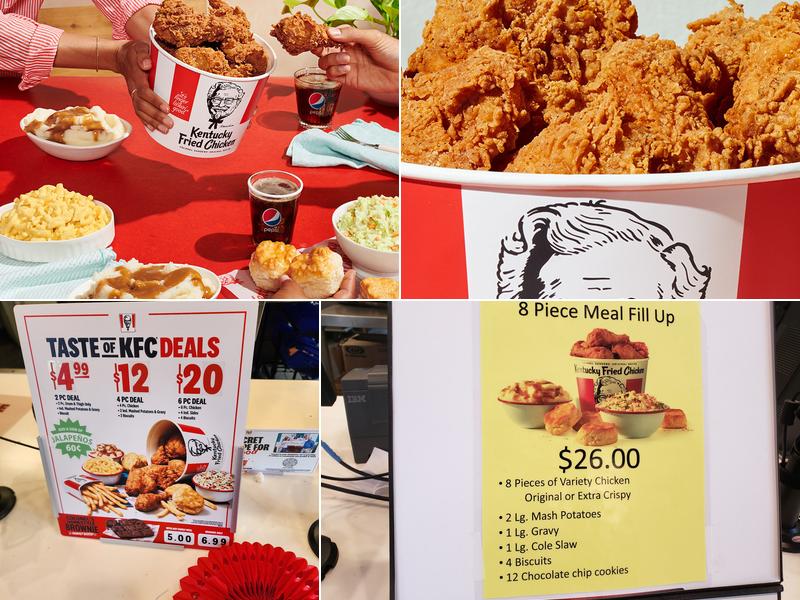 KFC Menu
