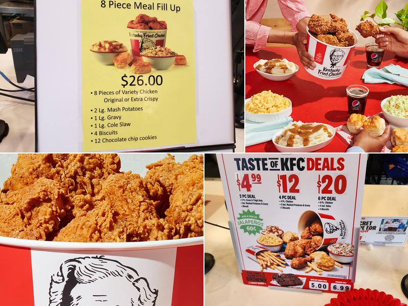 KFC Menu