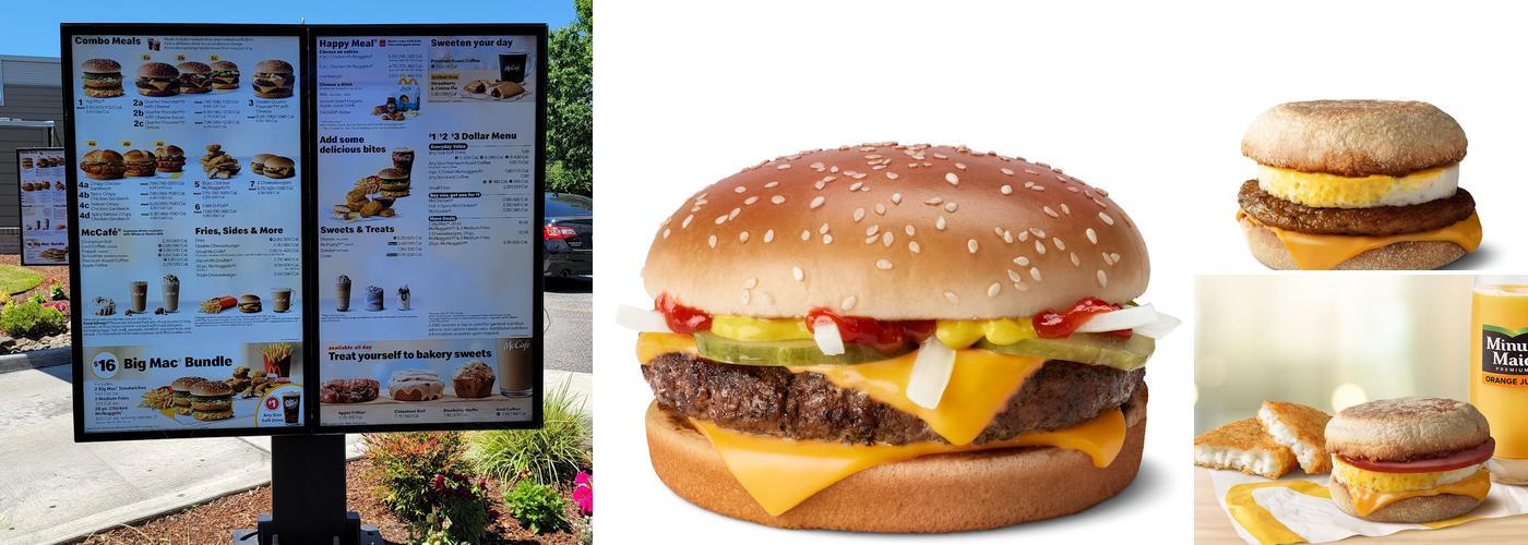 McDonald's Menu
