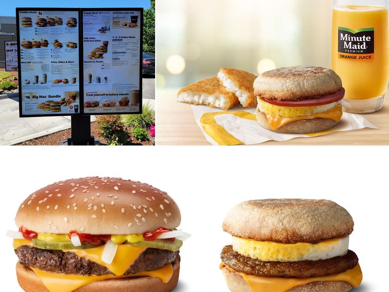 McDonald's Menu