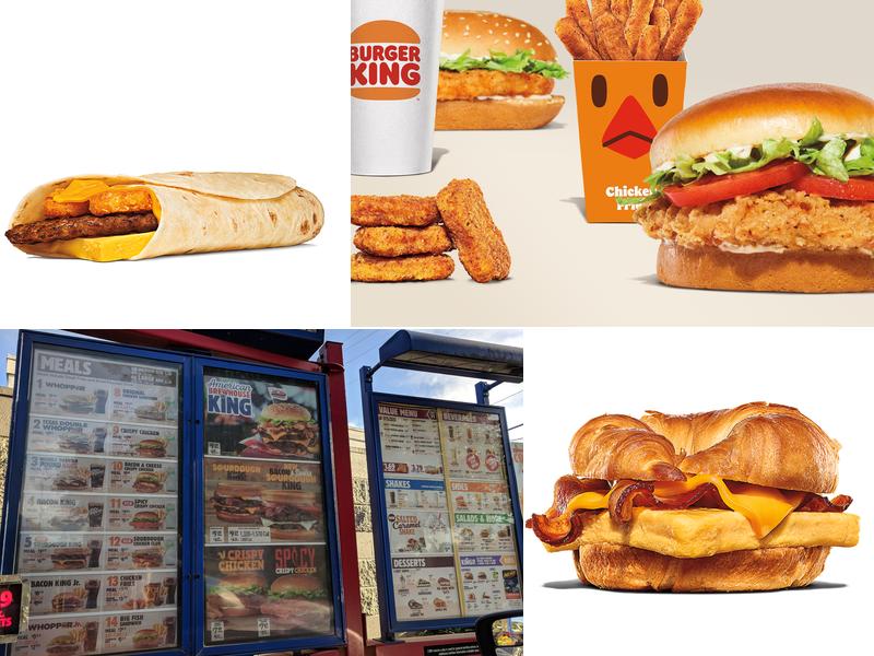 Burger King Menu