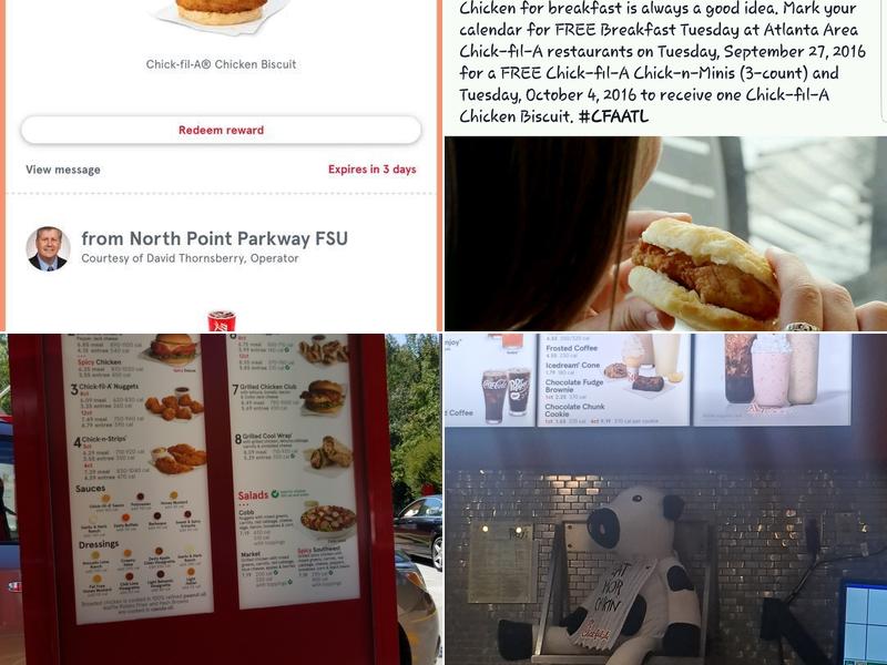 Chick-fil-A Menu