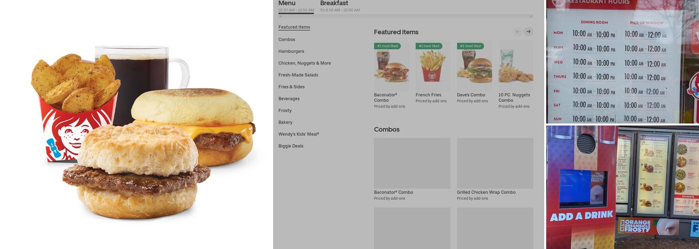 Wendy's Menu
